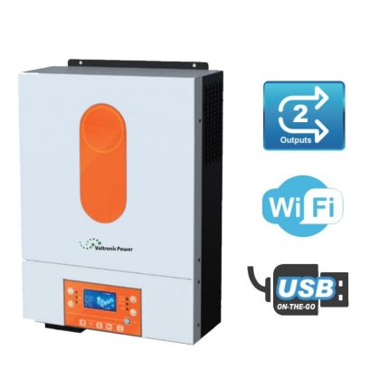 Inversor cargador 6000W 48V AXPERT VM3 TWIN MPPT