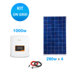 Kit Solar Fotovoltaico 1000w On Grid