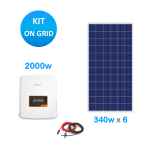 Kit Solar Fotovoltaico 2000w On Grid