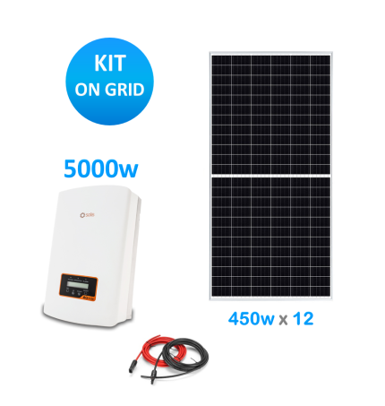 Kit Solar Fotovoltaico 5000w On Grid