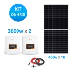 Kit Solar Fotovoltaico 8000w On Grid