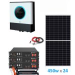 Kit Solar Fotovoltaico 10kw Híbrido Ampliado