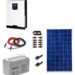 Base Kit Solar Off Grid Kit Solar Fotovoltaico 2000w Híbrido Base