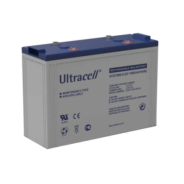 Bateria-Ciclo-Profundo-Gel-UCG-1000ah-2V Batería 1000ah 2V Ge ULTRACELL - Imagen 1