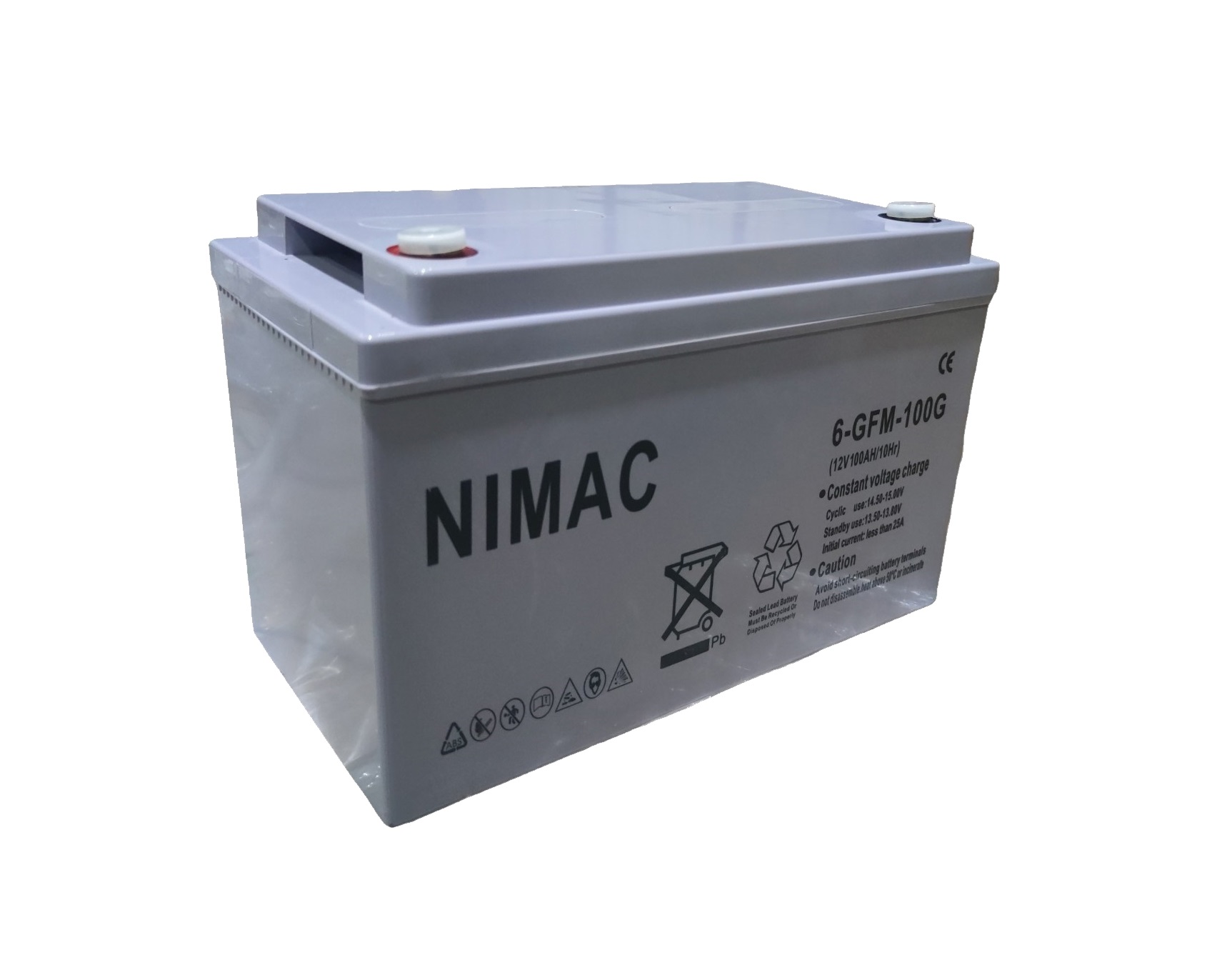 Bateria-Nimac-ciclo-profundo-100ah-12v-gel-serie-G Taiyo-100-AGM - Imagen 1