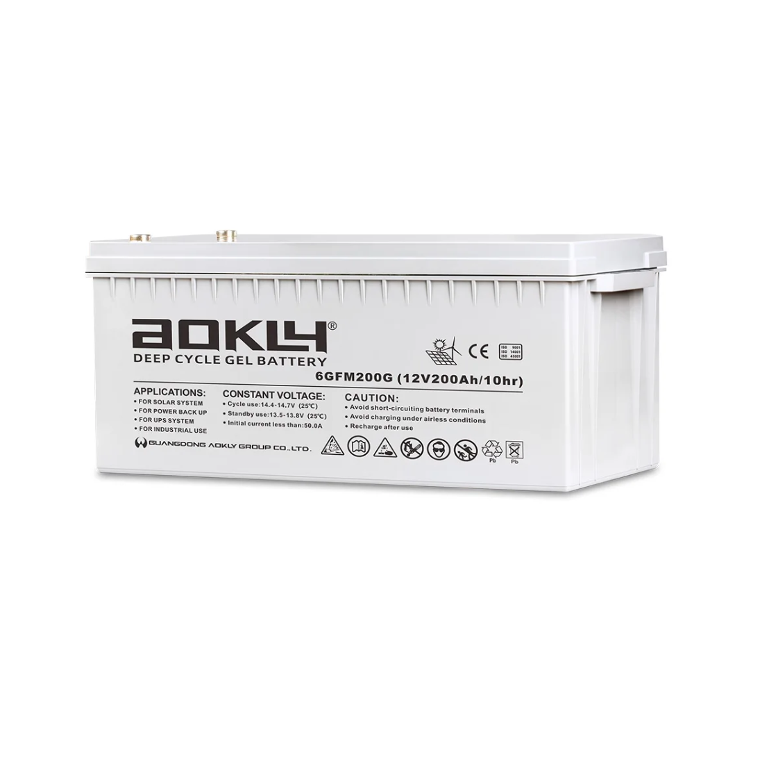 Bateria-ciclo-profundo-200ah-aokly-gel (1) Batería 200ah 12V Gel AOKLY - Imagen 1