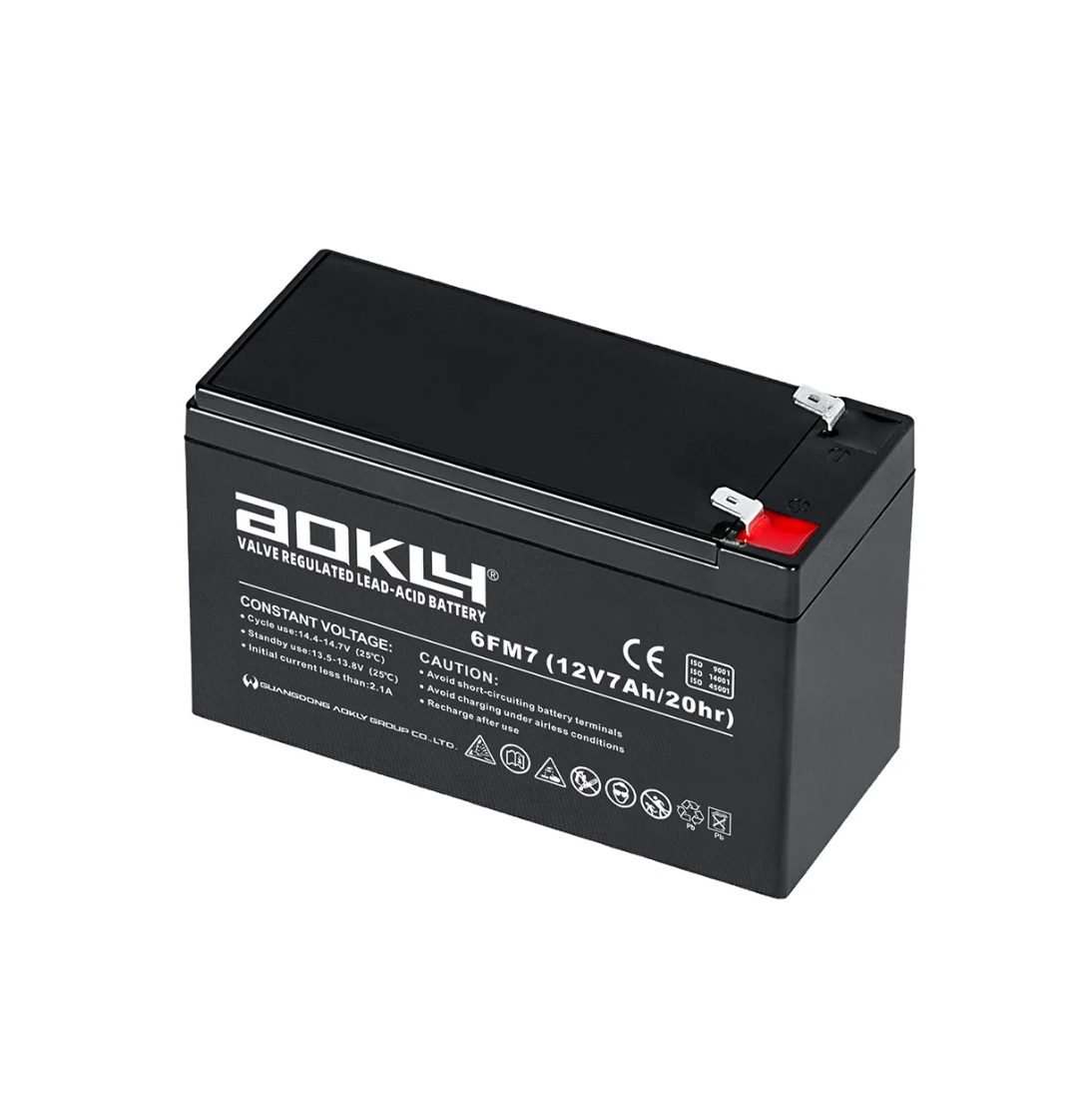 Bateria-ciclo-profundo-Aokly-7ah-12v Batería 7ah 12V AGM Aokly - Imagen 1