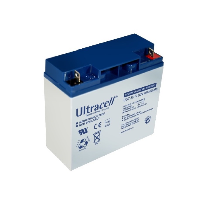 Bateria-ciclo-profundo-UCG-20ah-12v-gel Batería 20ah 12V Gel Ultracell - Imagen 1