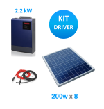 Kit Driver Bomba de Agua 10 100 Kit Driver para Bombas hasta 1 HP 220Vac - Imagen 2