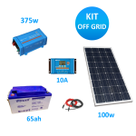 Kit Solar Fotovoltaico Off Grid 375VA