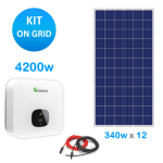 Kit Solar Fotovoltaico 4000w On Grid