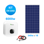 Kit Solar Fotovoltaico 6000w On Grid