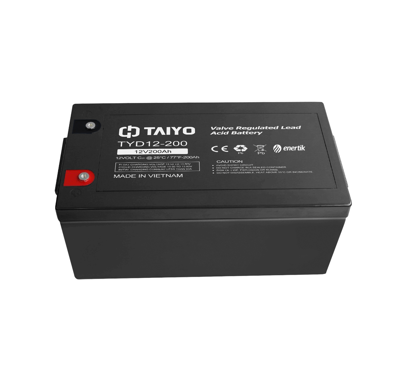 Taiyo-200ah-AGM Batería 200ah 12V AGM TAIYO - Imagen 1