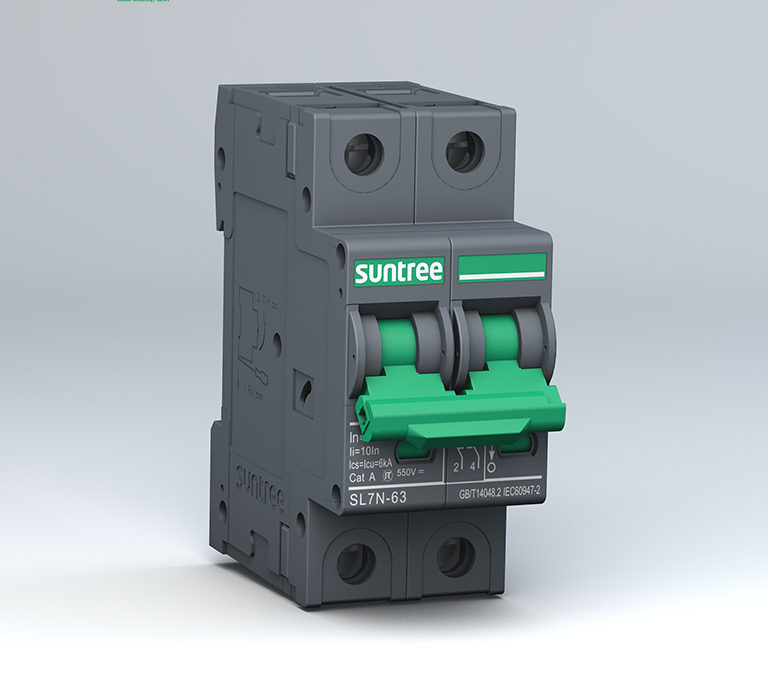 BipolaR-SUNTREE-NEGRO (1) Automático bipolar 63A 550V DC SUNTREE - Imagen 1