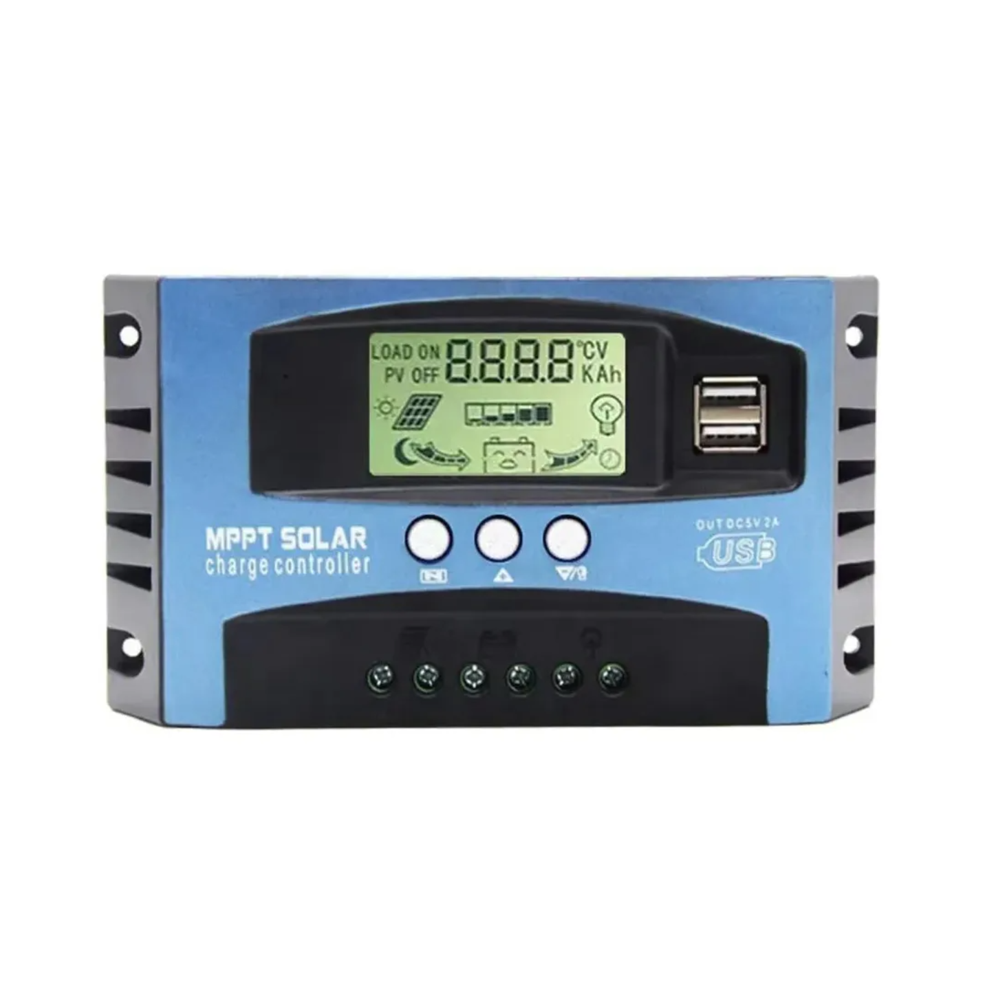 Controlador-carga-40a-PWM (2) Controlador de Carga 40A 12/24V PWM - Imagen 1