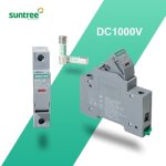 Portafusible + Fusible string 30A 1000V SUNTREE Gris