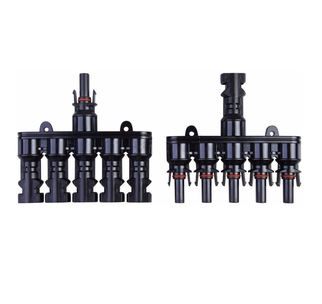 MC4-5-en-1-quintuple Set conector MC4 Quintuple 5T - Imagen 1
