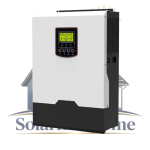 Inv-Carg-Reg. Solar, Axpert VM II PREMIUM 3000VA/3000W, 24V