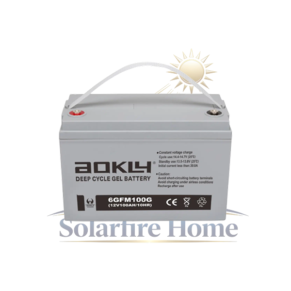 AK-6GFM100G_sfh Bateria AK-Aokly GEL, Ciclo Profundo 100 AH, 12 V - Imagen 1